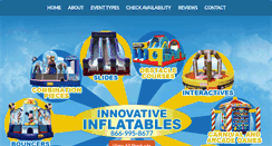 Desktop Screenshot of innovativeinflatables.com